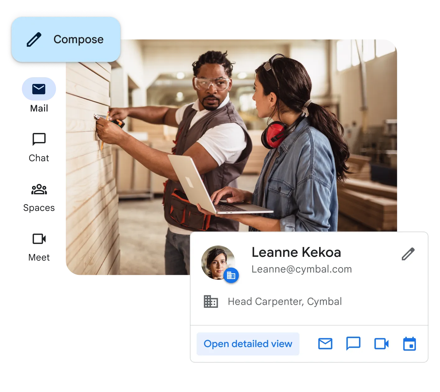 Gmail ինտեգրումը Google Workspace-ի հետ